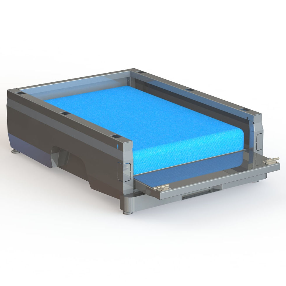 Thumbnail: Square body dog bed