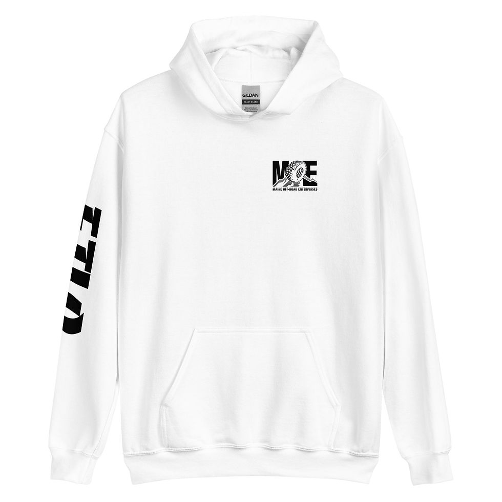 Thumbnail: Unisex black MOE logo "FTLO" heavyweight Hoodie