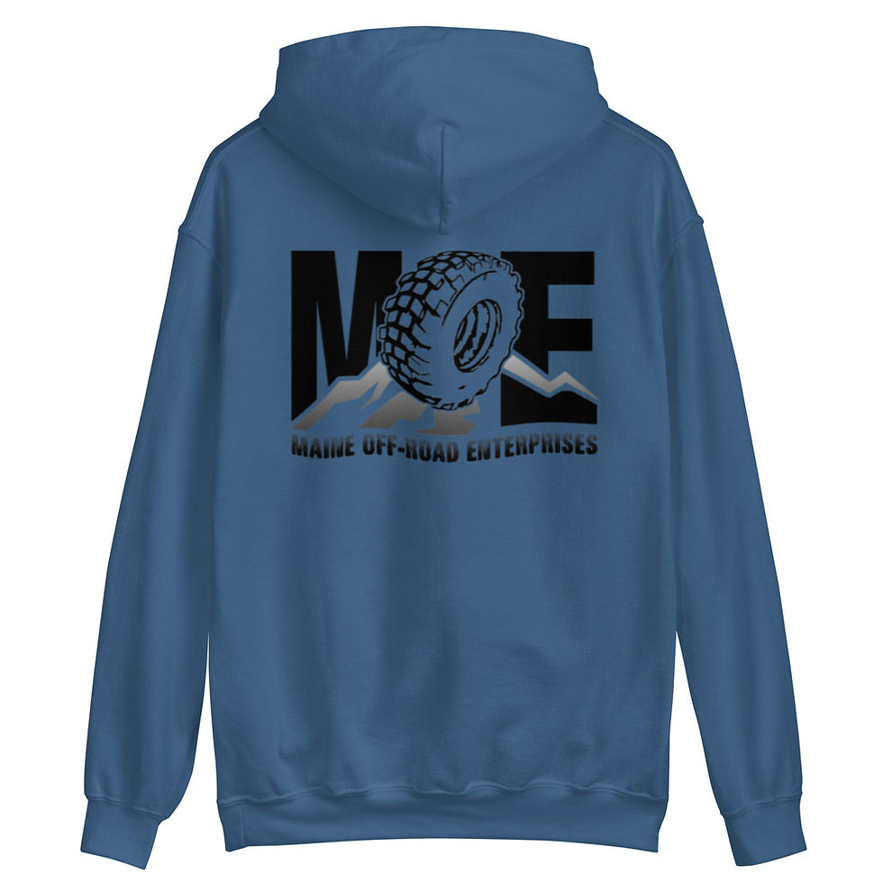 Thumbnail: Unisex Black MOE logo Hoodie
