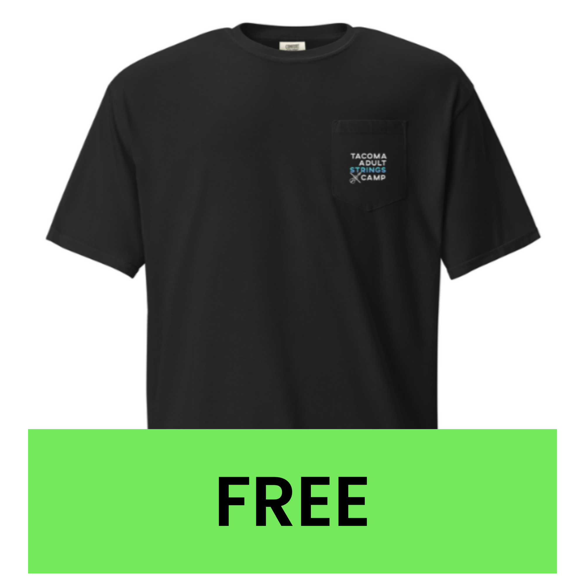 Unisex Chest Pocket T-shirt
