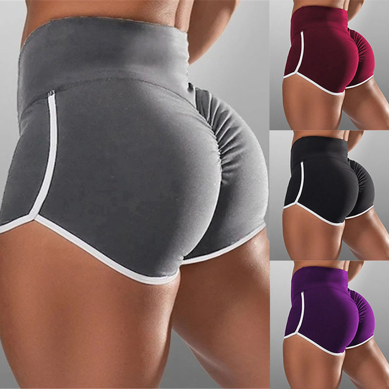 Women Summer Shorts for Sports Fitness Gym Skinny Slim Shorts Causal Yoga Shorts