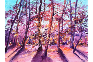 2022_Ines_Opaska_Forest_Sunset_A3_shop.jpeg
