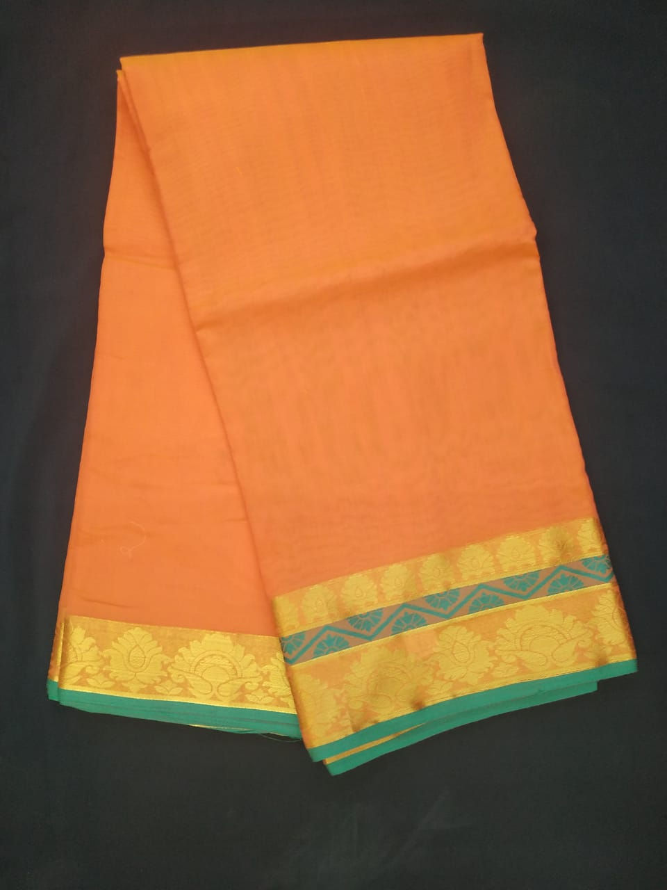 Thumbnail: Plain Cotton Saree