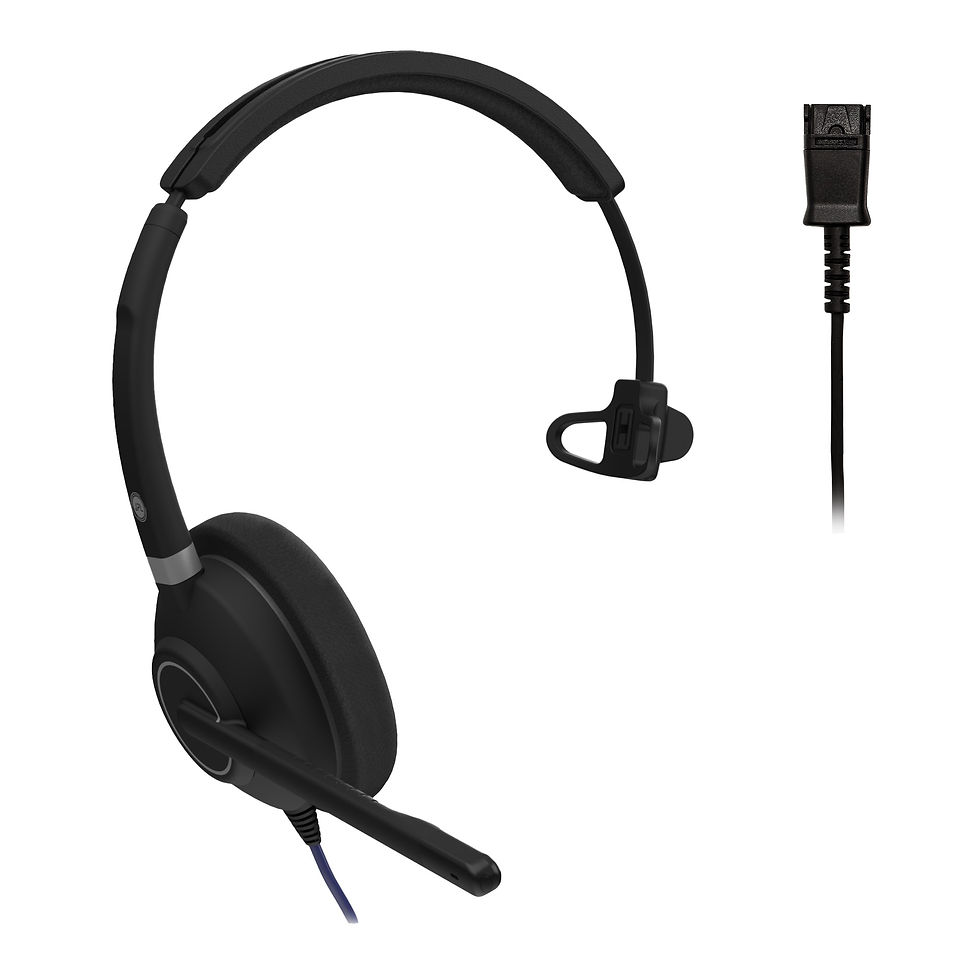 Miniature : JPL - Icon 120-PM-  Professional Monaural QD Headset