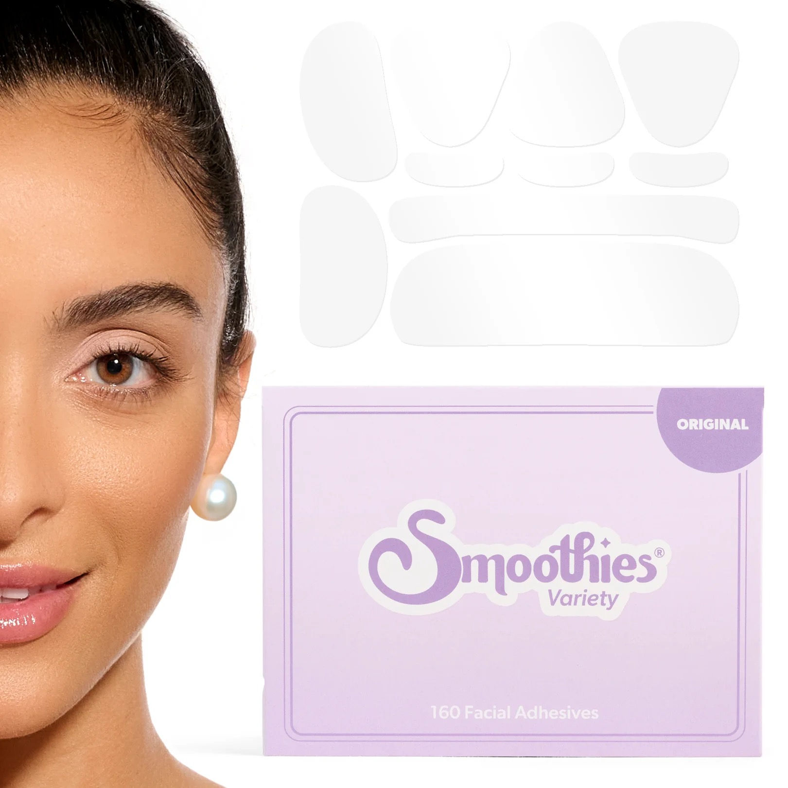 Smoothies - Variety Wrinkle Remover Strips (160 Reusable Strips)