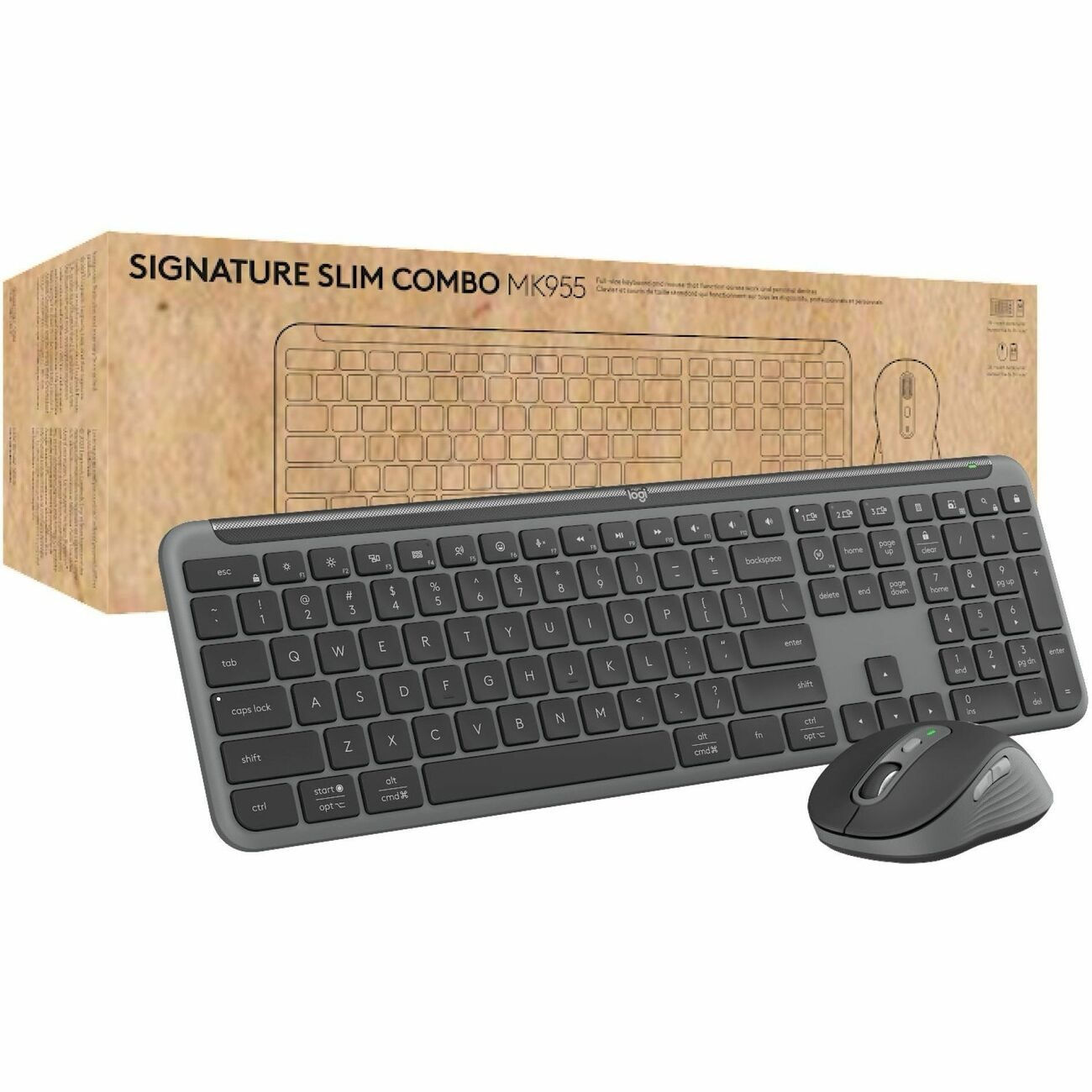 Clavier et souris Logitech Signature Slim for Business MK955