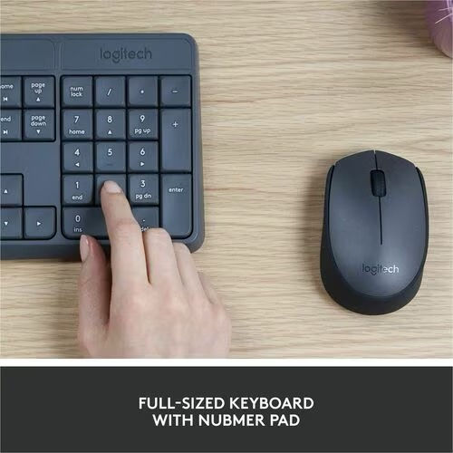 Thumbnail: Logitech MK235 Keyboard & Mouse (Keyboard English Layout only)