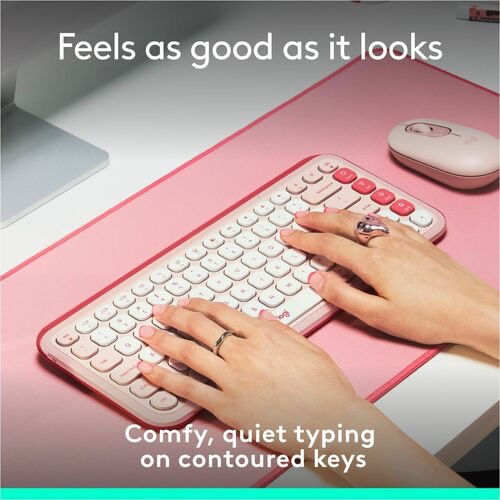 Miniature : Clavier Logitech POP Icon Keys - Rose