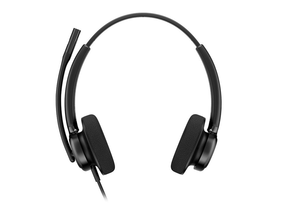 Miniature : HP Poly Mission 425 Stereo USB Wired Headset Classic