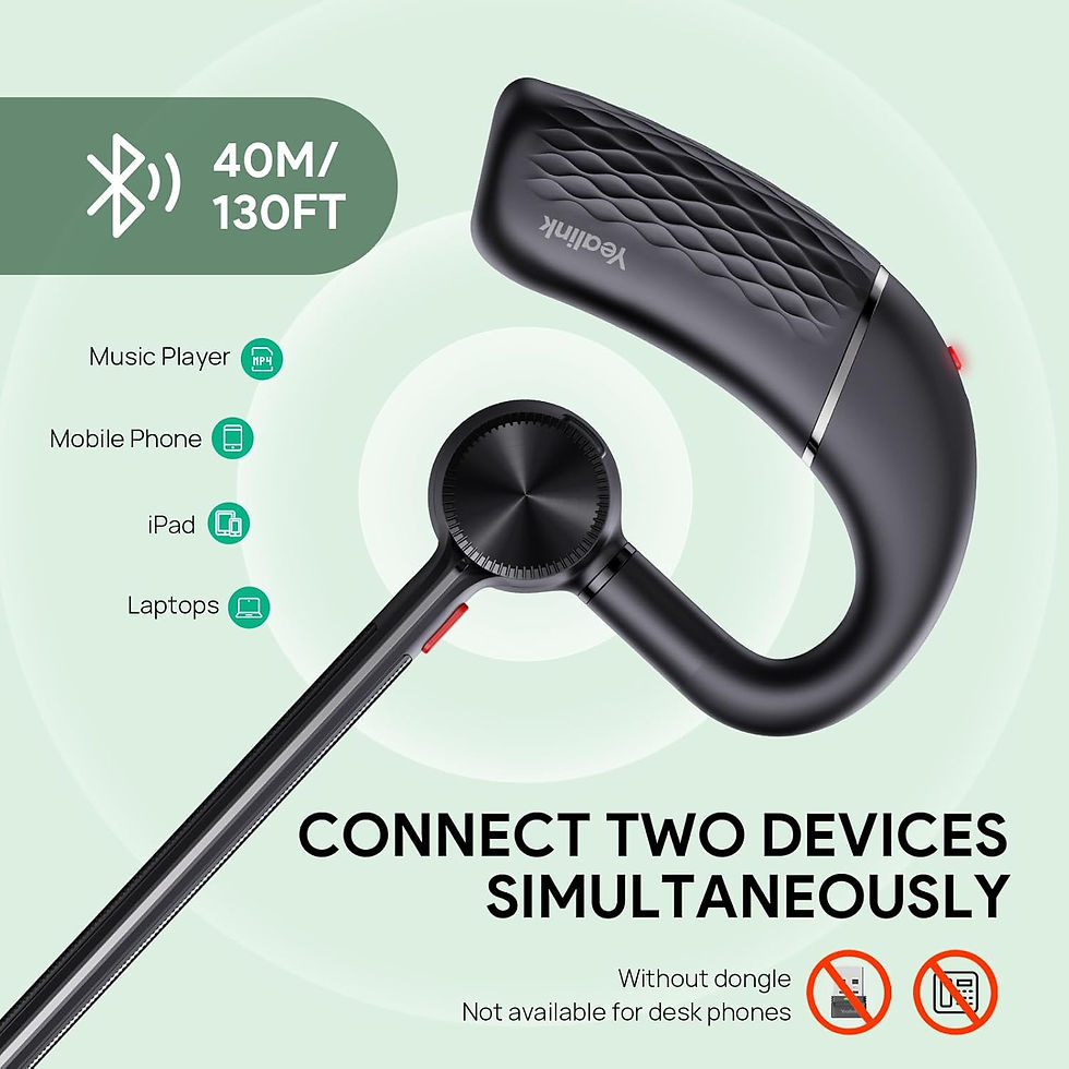Thumbnail: Yealink BH71 Lite Bluetooth Headset