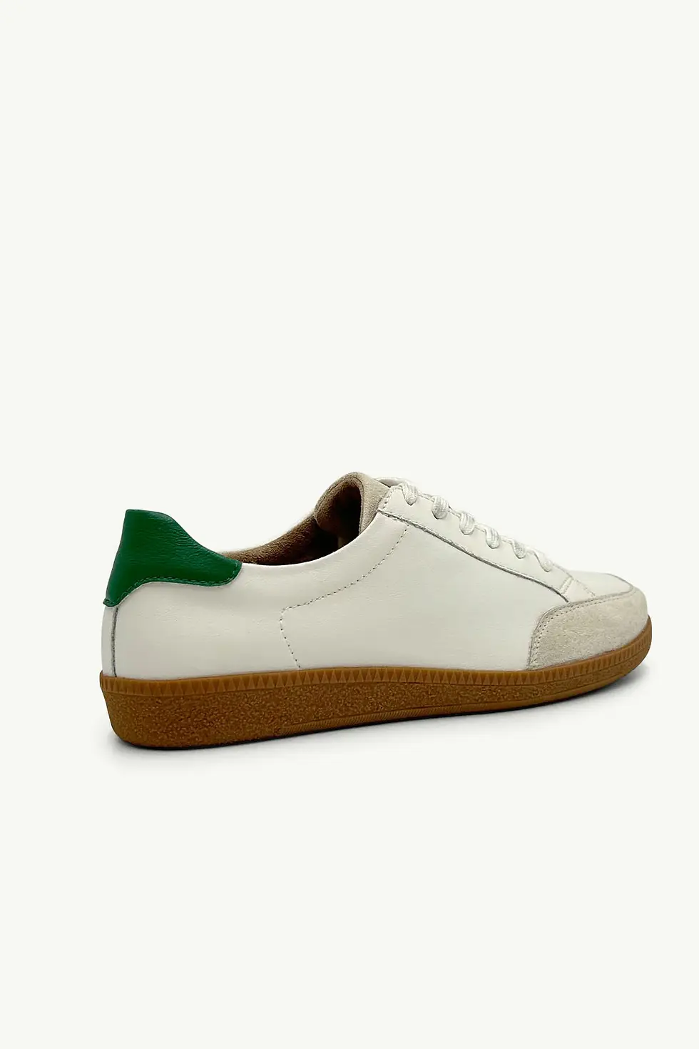 Thumbnail: Julz Shoes Tamara Beige +Green