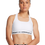 Thumbnail: Women's Armour® Mid Crossback Sports Bra -White