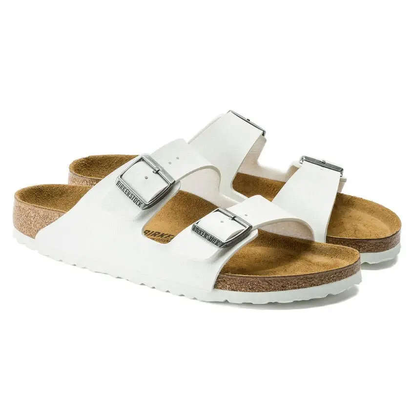 Thumbnail: Birkenstock - Arizona Birko - Flor - White