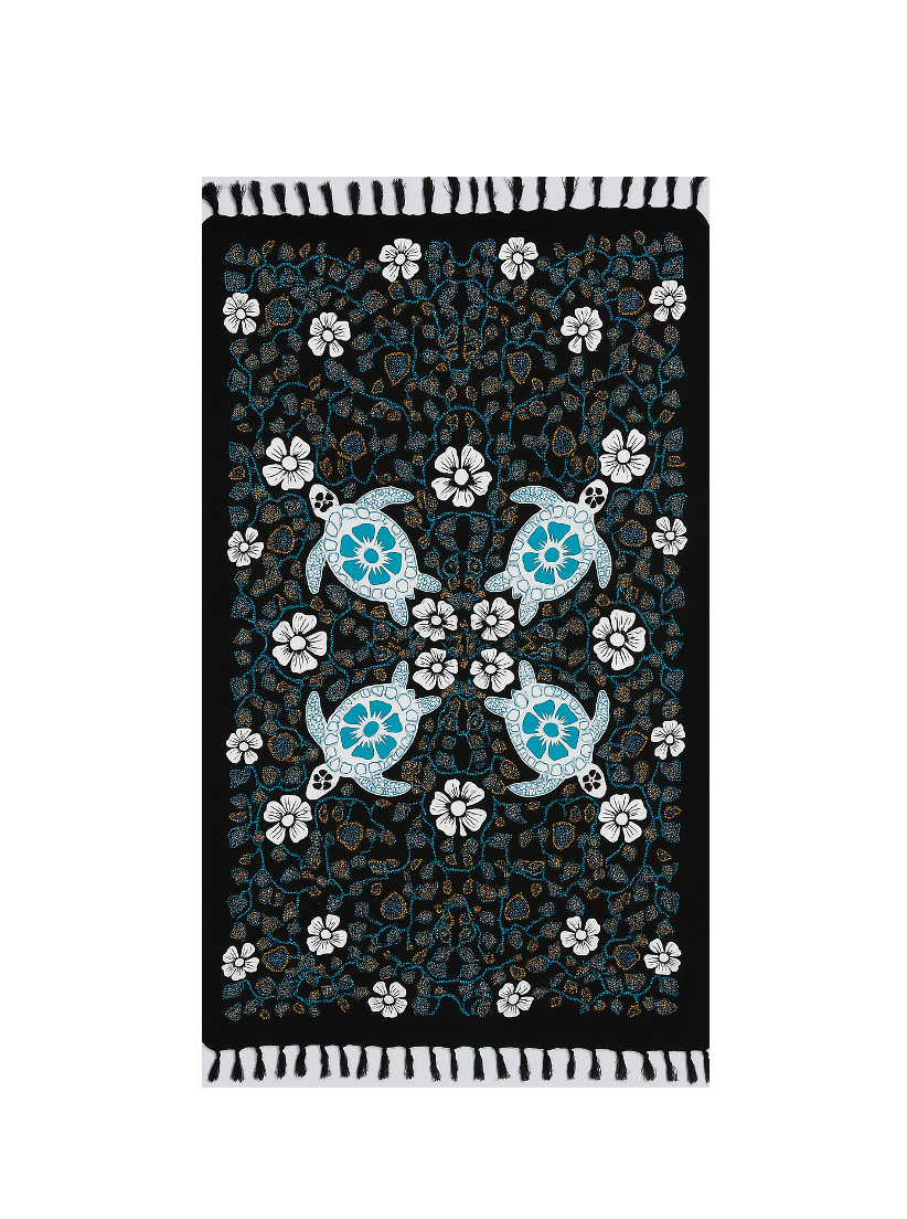Thumbnail: Indoblu - SRG - Sarong Turtle - Blue/Black