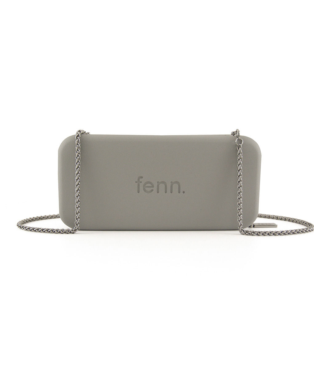 Wallet - Grey - Silver Chain