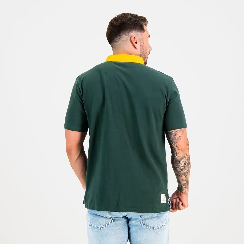 Thumbnail: SA Supporters Classic SS Rugby Jersey-OS Green