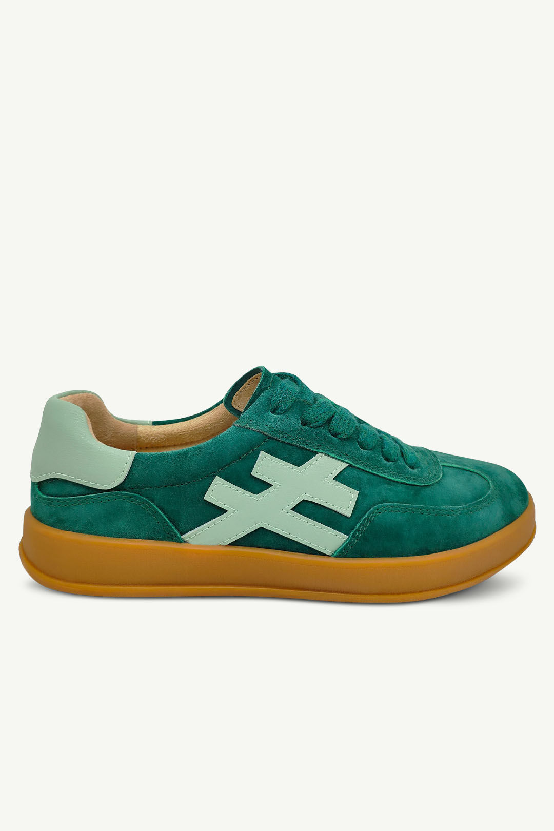 Julz Shoes - Lumi - Emerald + Light Green