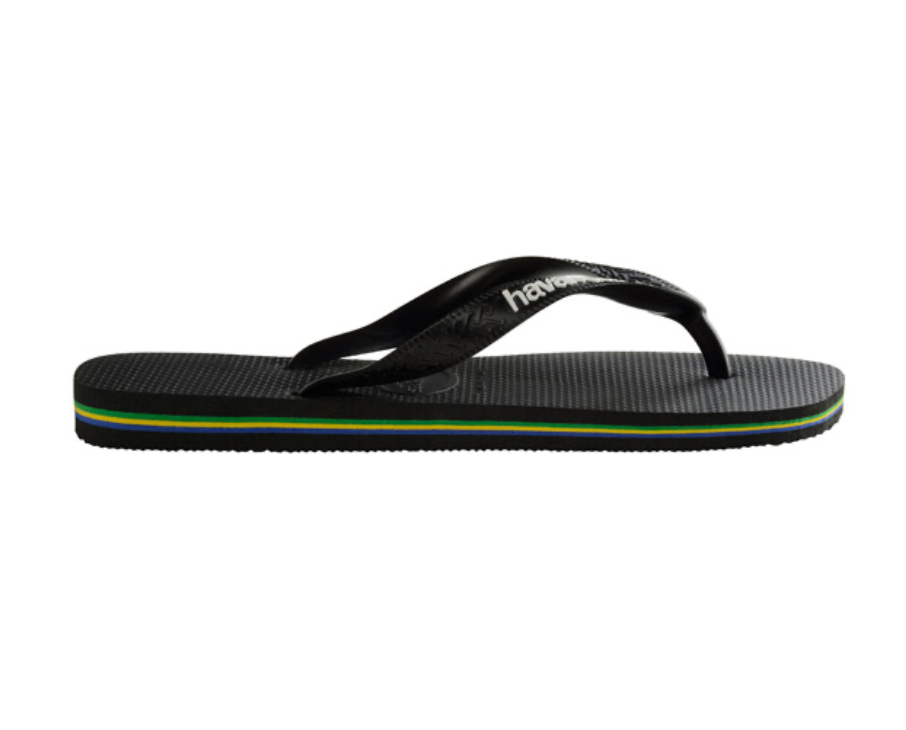 Thumbnail: Havaianas Mens - Brasil Logo - Black