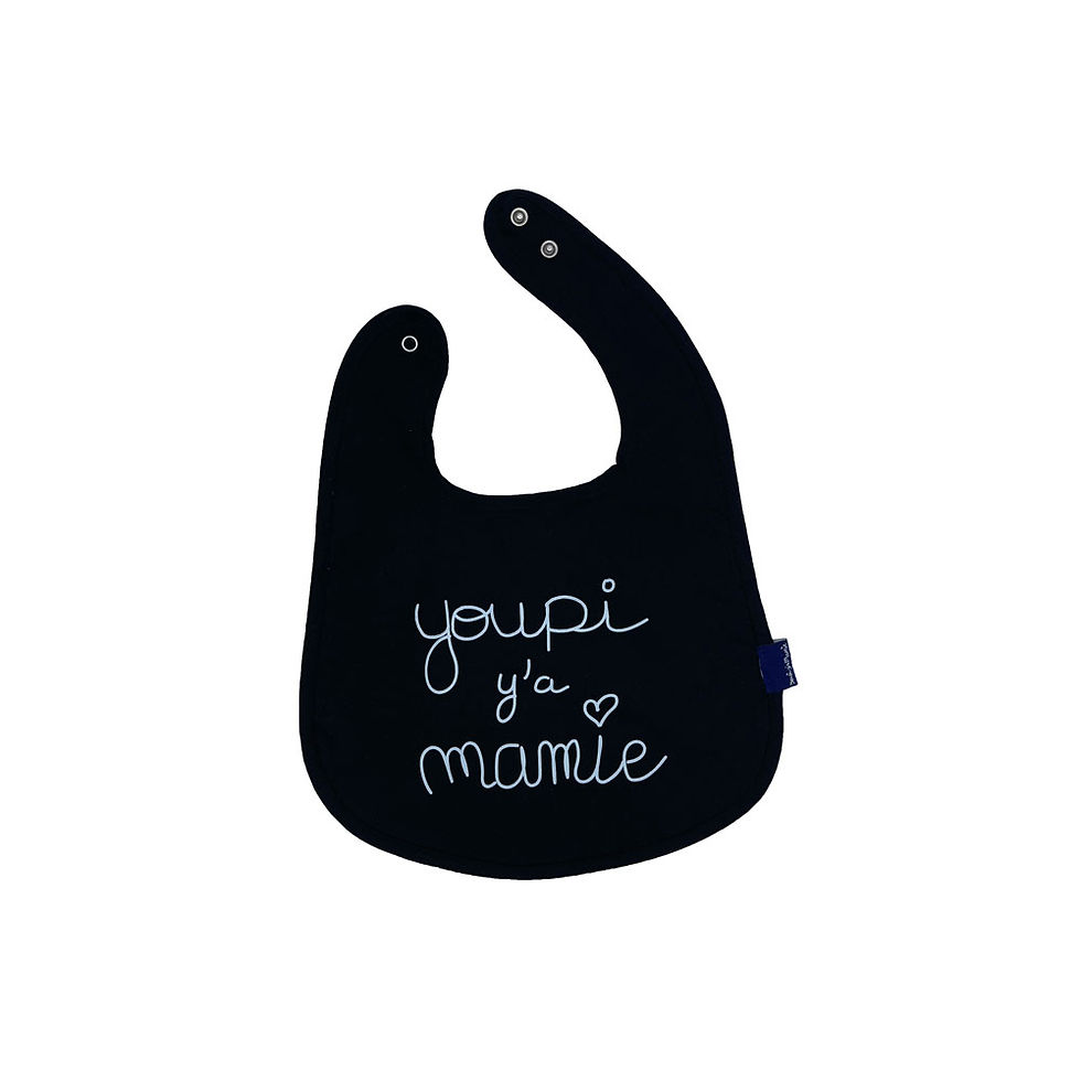 YOUPI Y'A MAMIE Coloris Noir