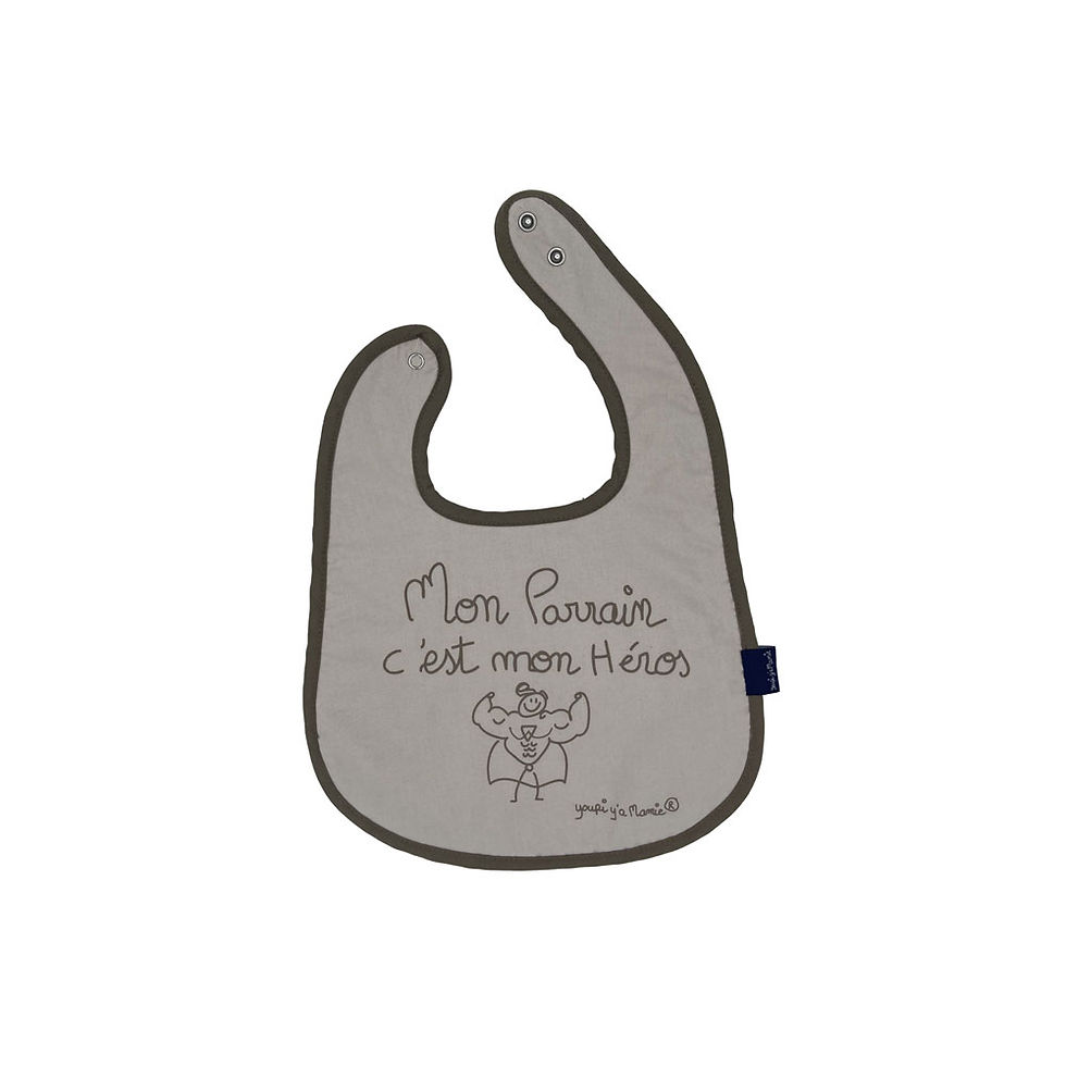 MON PARRAIN C'EST MON HÉROS Coloris Cailloux