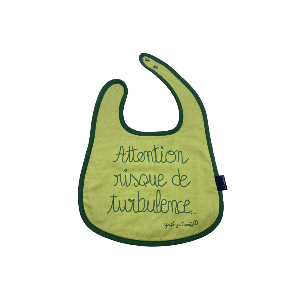 ATTENTION RISQUE DE TURBULENCE Coloris Anis