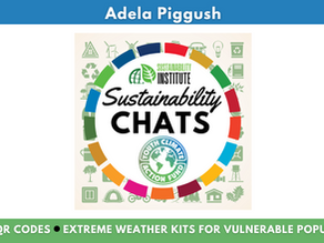 Sustainability Chats - YCAF: Adela Piggush