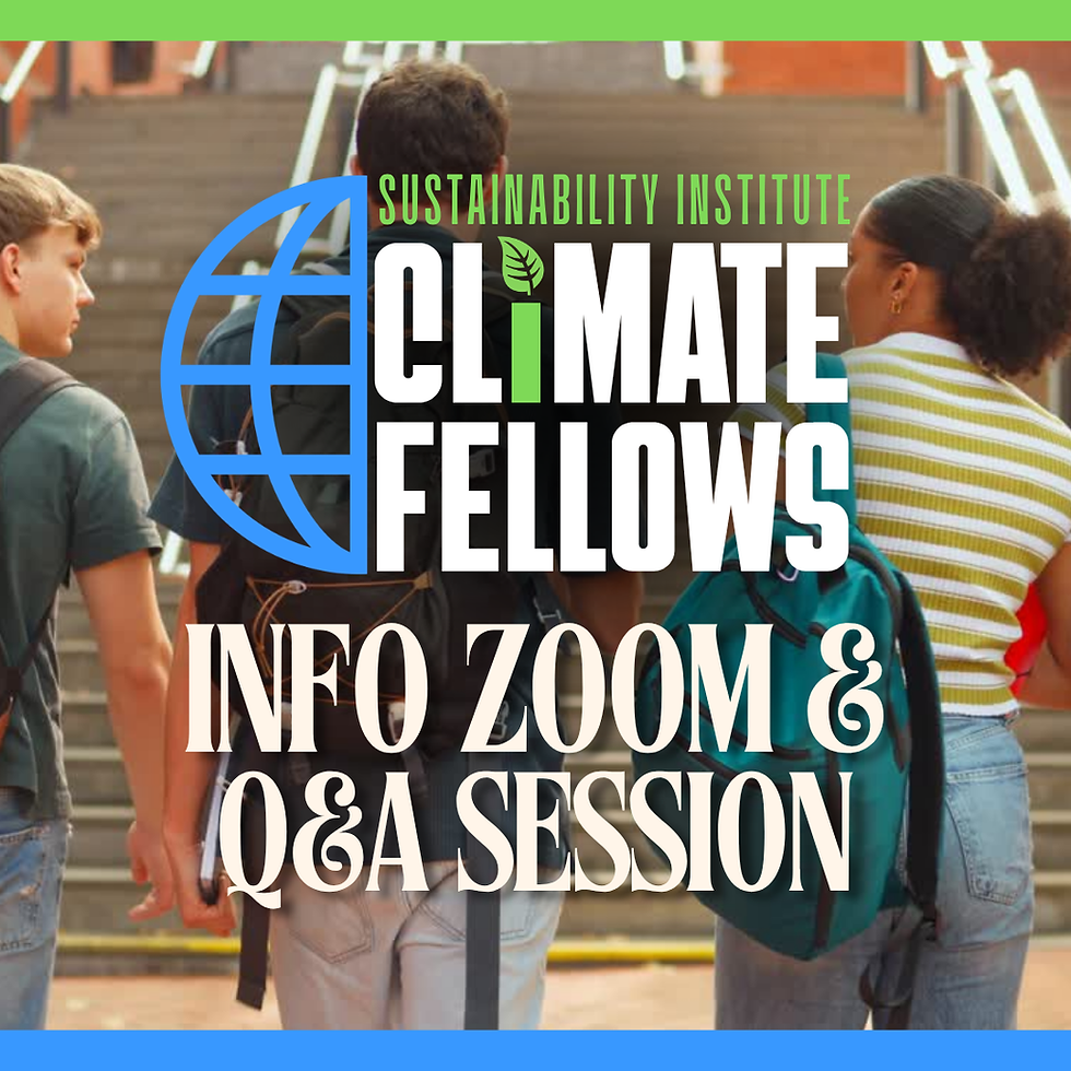 Climate Fellows - Info Session