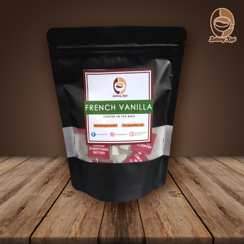 Coffee in Tea Bag (French Vanilla)