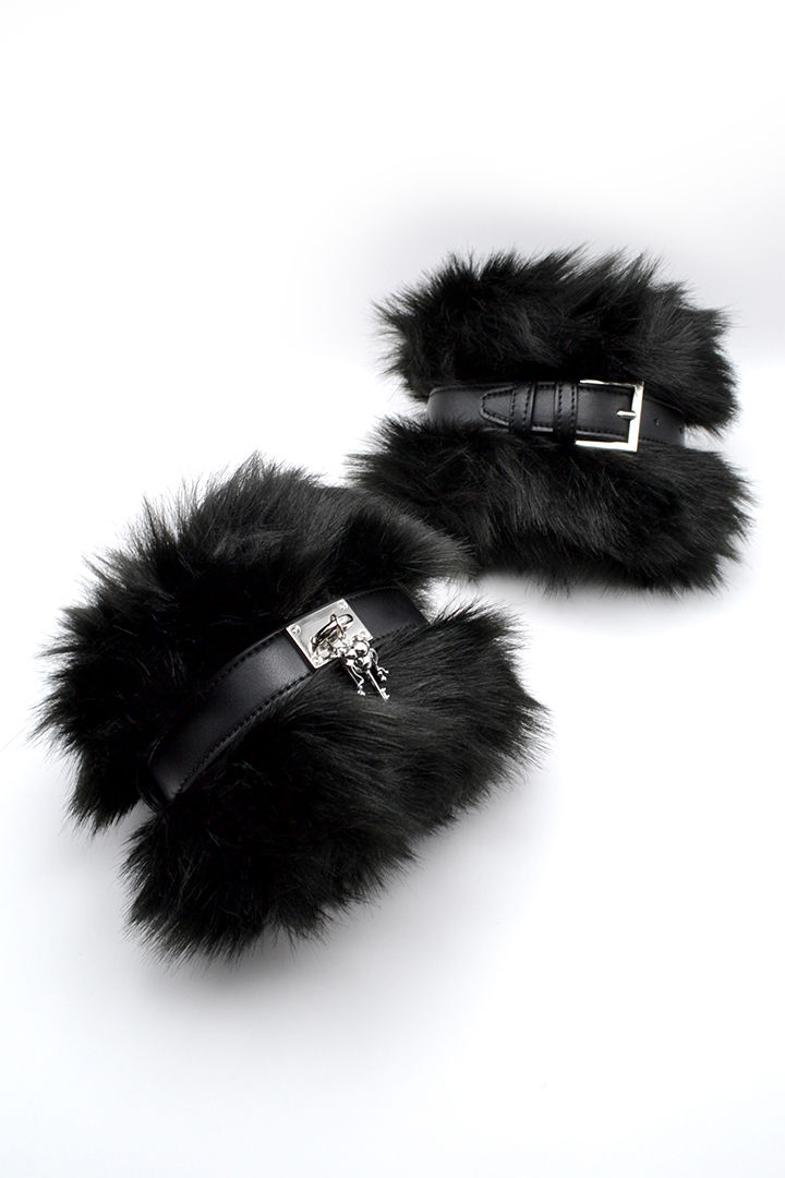 Thumbnail: Puff Cuffs, Black