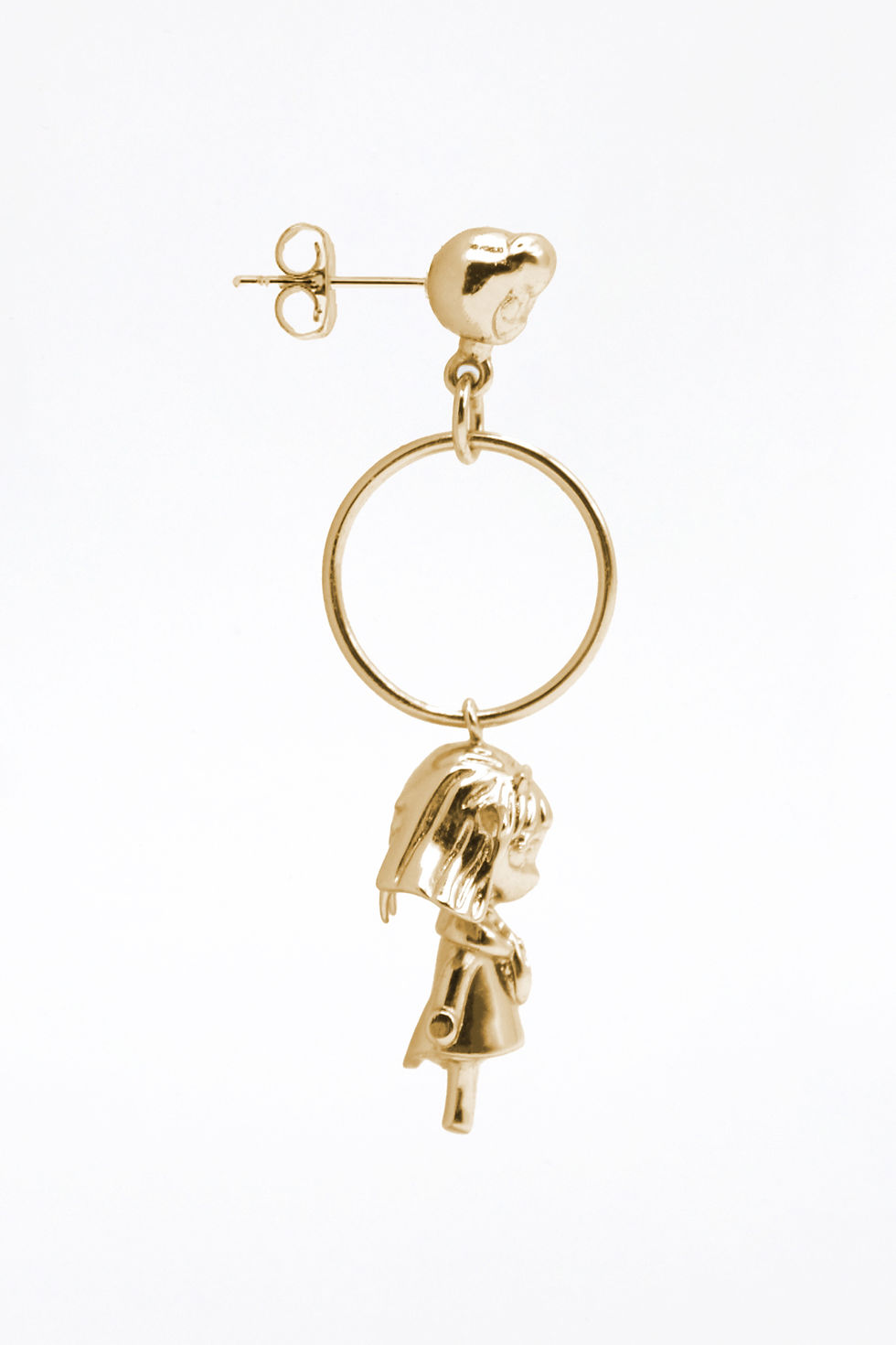 Thumbnail: Lil Drop Hoops, Gold