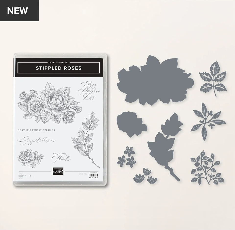 Stippled Rose Bundle