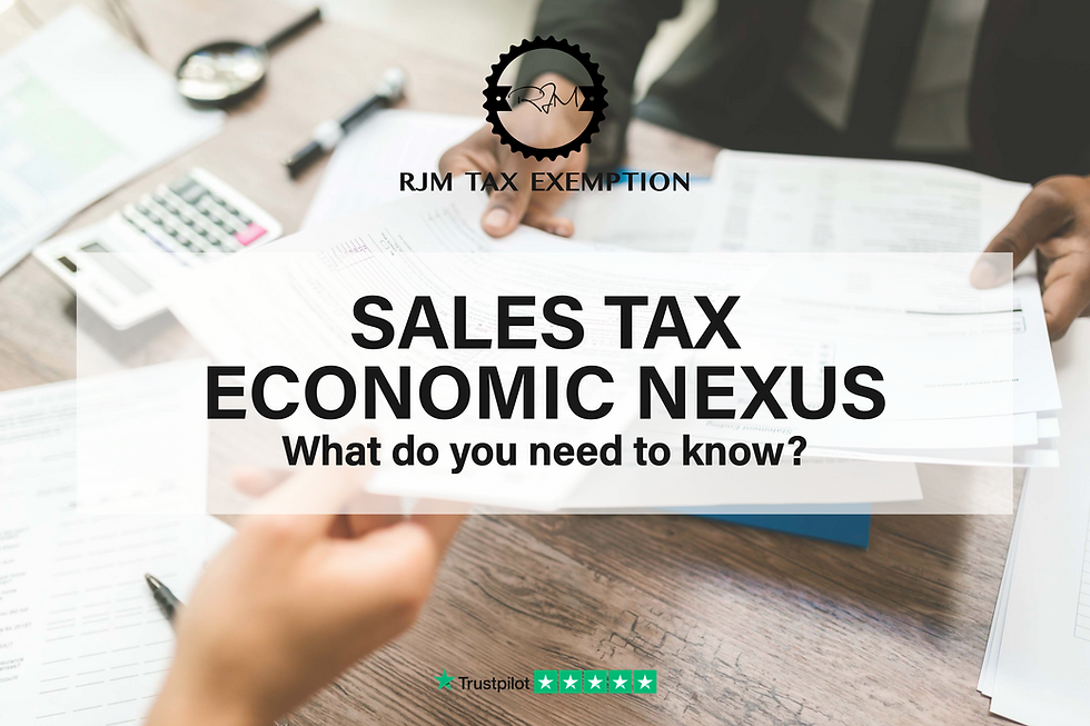 Sales Tax Economic Nexus: What You Need to Know