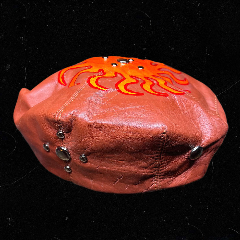 Thumbnail: Sun hat (faux leather)