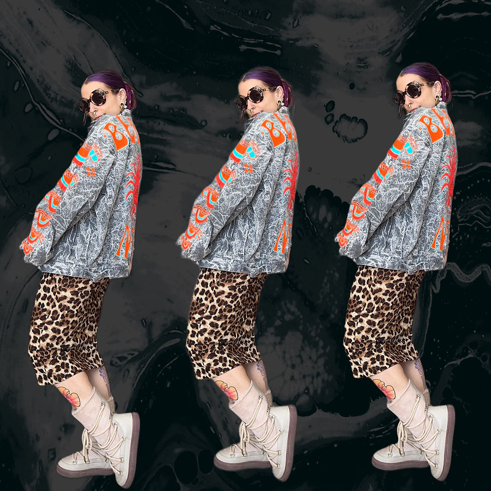Thumbnail: • BE HERE NOW • cotton jacket