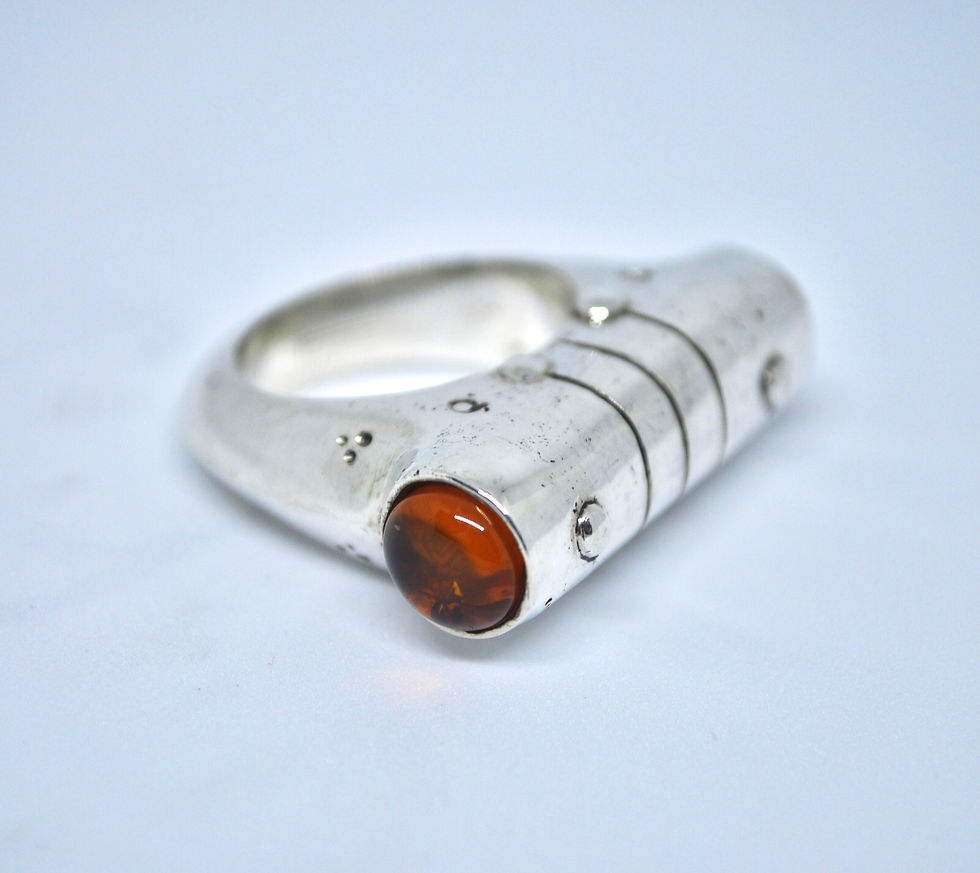 Thumbnail: CHESED RING • AMBER • US 9