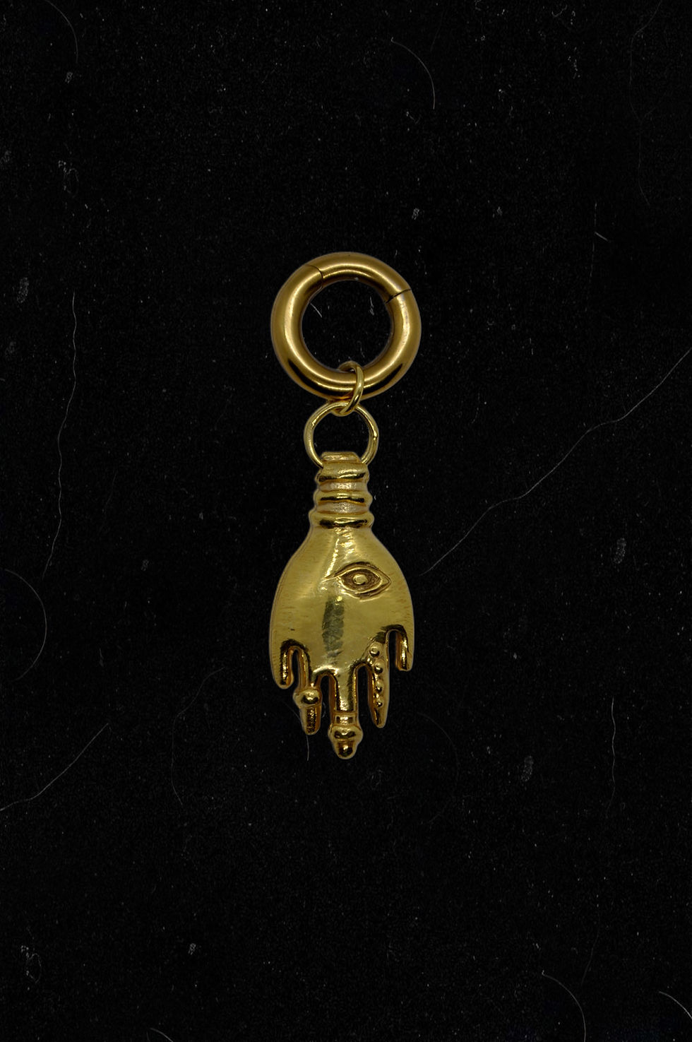 Thumbnail: Eye of Ra Earweight • Gold plated 