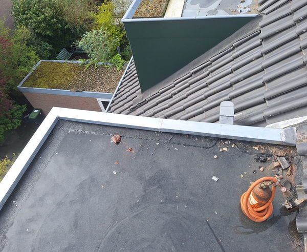 Deklijst hoek + Loodsslab