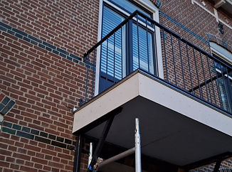 Zink balkon + boeidelen