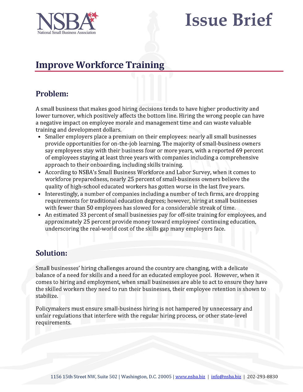 NSBA Issue Brief