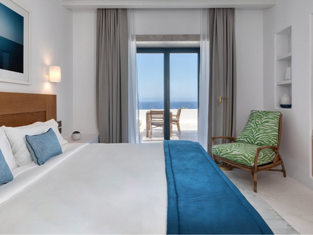 New suites for sweet dreams in Santorini. 