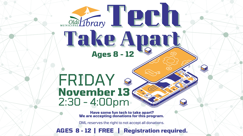 Tech Take-Apart (Ages 8-12)