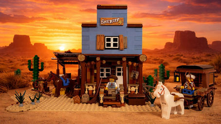 Wild West Sheriff´s Office LEGO Ideas 2026 #2