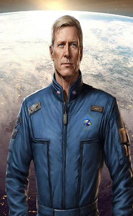 Racer Commander of the Star-Crusher fighters Robert Boone