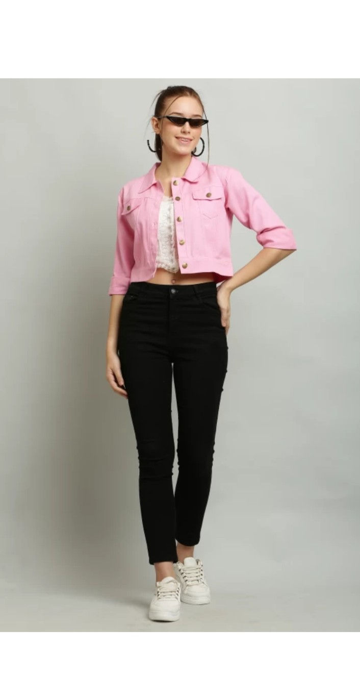 Thumbnail: Women solid jacket 