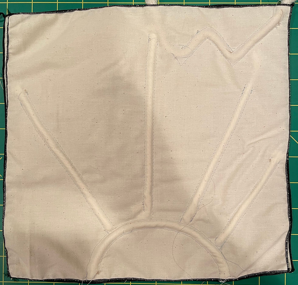 Cording with Machine Stitch