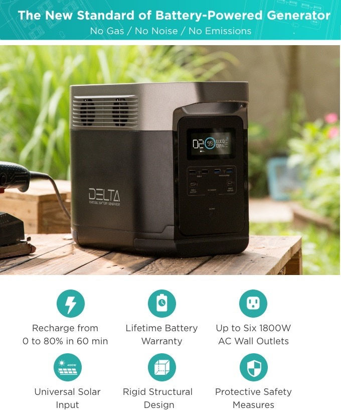 縮圖：Delta 340000 mAh power generator 大容量流動電箱 