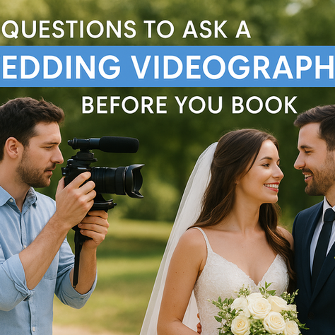 10 Questions To Ask A Wedding Videographer Before You Book