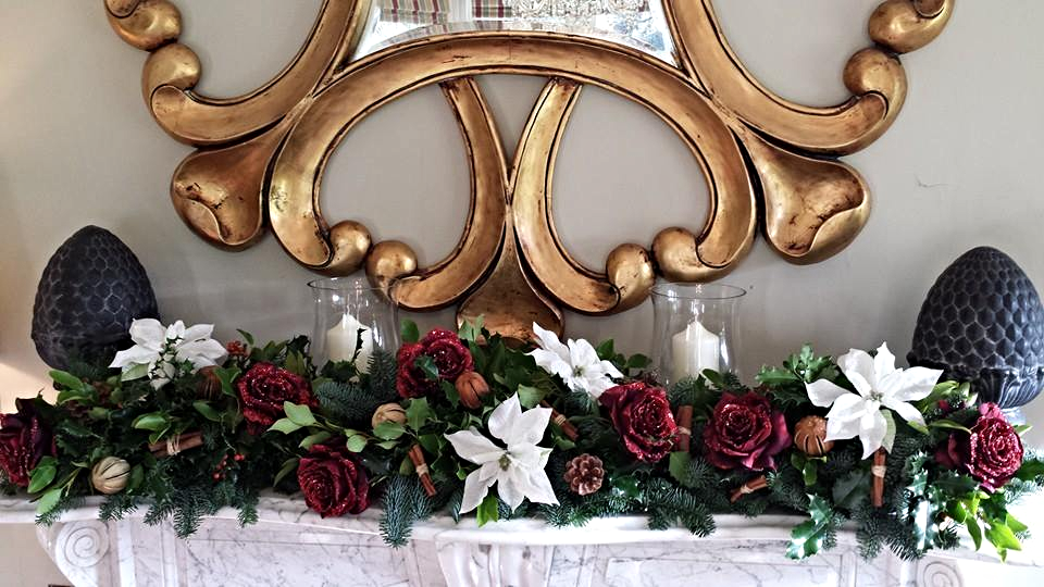 Festive Garland Arrangements