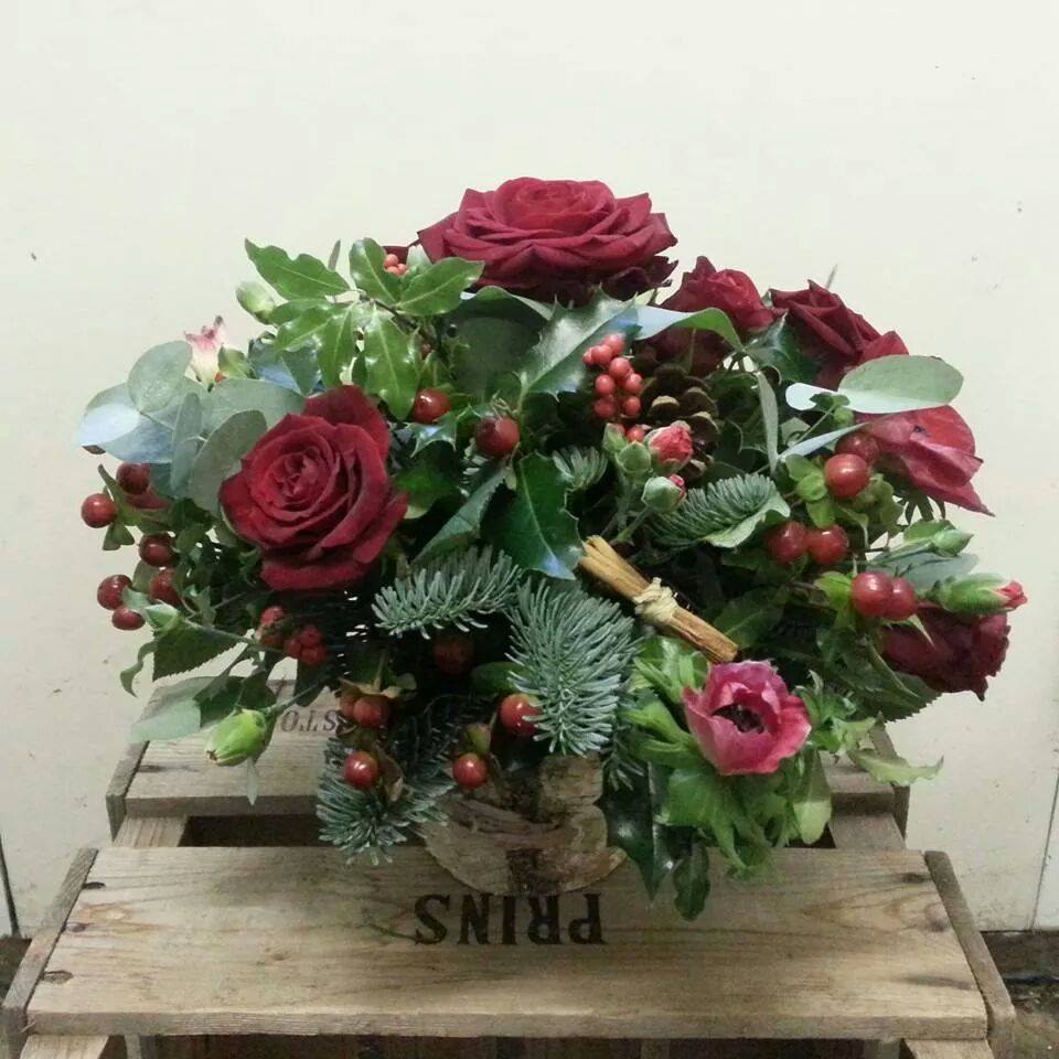 Festive Table Vase Arrangements