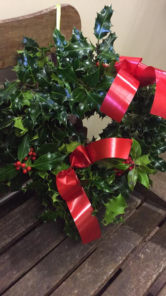 Holly Wreaths